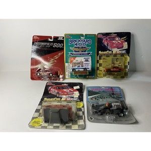 Lot of 5 Die Cast Cars Indy 500 Racing Champions Ertl Brick Yard Vintage In Box